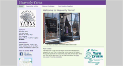 Desktop Screenshot of heavenlysocksyarns.com